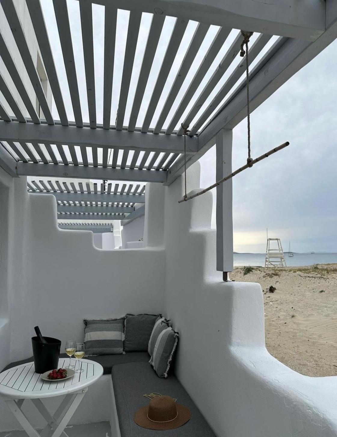 Flisvos Beach Studios Naxos City Экстерьер фото